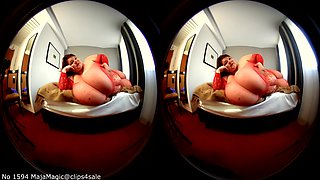 Lexxxi's Giant Breasts In A Hot Red Lingerie - Ssbbw Gigantic Tits Solo