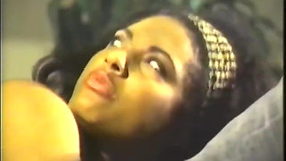 Big black cock sucking, huge boobs black pussy fucking in dogging position