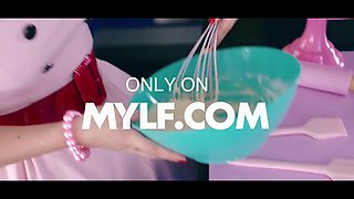 Luxury Girl testing the new outfits for her online show with her boyfriend