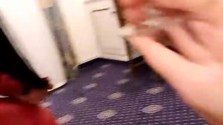 Amateur blondie solo anal masturbation