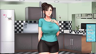 House chores with big melons and a naughty night by Loveskysan69real