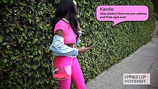 Watch Kandi Monaee get her Mocha Holes drilled by a blonde cock in rough sex frenzy!