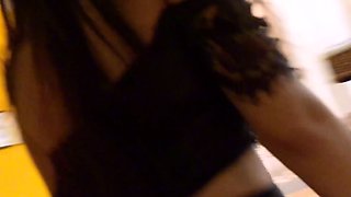 Big Tits Latina Hottie Takes Deep Anal Doggy