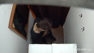 Hot Brunette Bimbo Rides Big Cock Like a Sex Addict - Big Tits & Squirting Orgasm