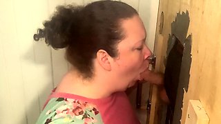 Glory Hole Blowjobs and Brunettes