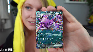 Julie Bliss Pokemon Card Unboxing - PART 4