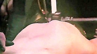 Stina Stone Femdom Handjob Tease Denial Facesitting by Mistress in Leather Gloves Part 1