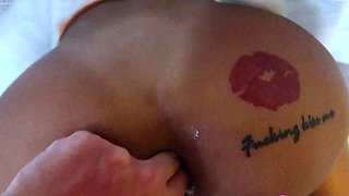 Big ass amateur blonde fucking POV in public
