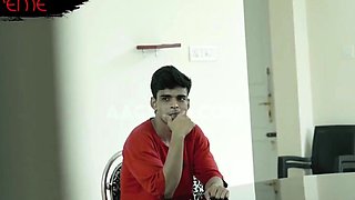 Geeky Indian amateur lady in glasses takes an ass fucking