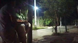 Couple Fucking in Public Risky Voyeurs Flashing Without Panties