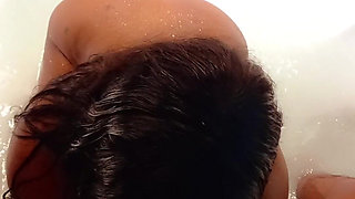 Taking a Shower with My Sister's Friend (we Almost Got Caught)