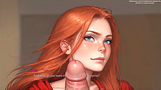 Imagine This Is Bob - Slutty Wife Mila Rides Monster Dildo for Weak Cuckold Husband - Mila Ai - by Addont