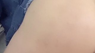 Fucking The Young Girl's Ass Hard And Cumming Inside