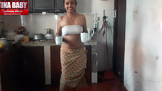 My Maid on Cheeththa Dress Teases Me Whife Is Away