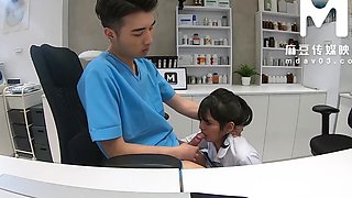 Asian nurses in white uniforms get wild in public cosplay compilation