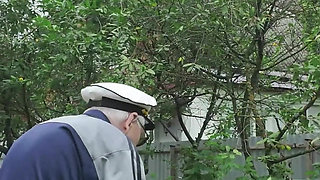 Horny Old Man Licking My Skinny Girlfriend