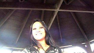 German Amateur Babe Outdoor Analplug Masturbation ww