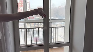 Russian Real Estate Agent Gets Banged By Her Client