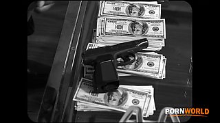 Busty Flapper Anissa Kate Gets Stretched To The Max During Interracial DP Threesome GP2668