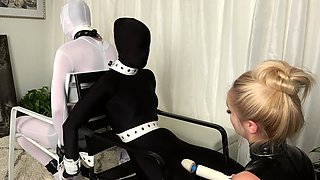 Chubby amateur wife toys and sucks and fucked