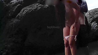 Sexo Al Aire Libre Pareja Amateur Follando En La Playa Con Sexy Bikini Y Mujer Con Cuerpo Perfecto 6 Min