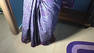 Newly Married Indian Wife Hot Romance and Kissing Scenes, Boobs Sucking