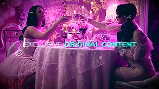 DEVILS FILM - Busty Trans Babysitter Brittney Kade Gets Her Ass Pounded By Her Employer: Porn