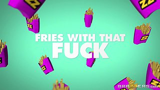 Fries With That Fuck With Kayla Green, Danny D, Ella Hughes - Brazzers