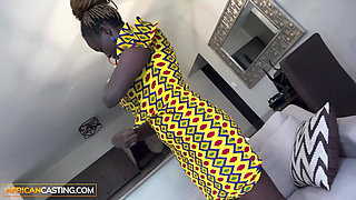 Gorgeous Black Fuck Doll Gagged POV, Used, & Left With A Messy Facial