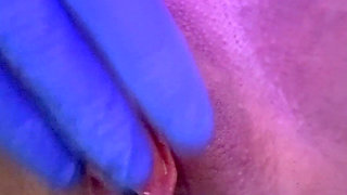 Huge Clitoris Orgasm, Wet and Squirting