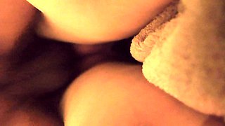 Hot brunette slut for extreme amateur pov blowjob
