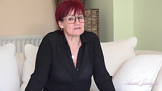 Seducing Auntie Linda & Jerk Off Instruction