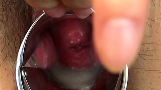 Masturbation close up Tamara big clit
