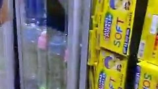 Amateur ass rammed outdoors