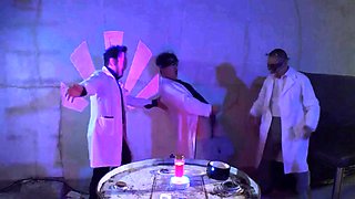 Lovely Asian doll enjoy smutty group sex