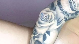 Close up amateur masturbating solo