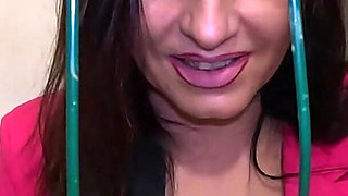 Spit & Domination in the Cage - Red Lingerie, Belt Play & Dirty POV Control 328