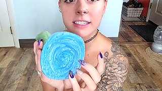 Hot Erotic blonde teens play with kinky toys
