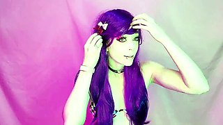 Brunette Solo Webcam Masturbation