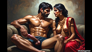 Cheating indian girlfriend fucking with her college professor in bathroom