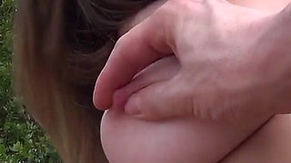 Lovely 18 Years Lucie Nude at Beach