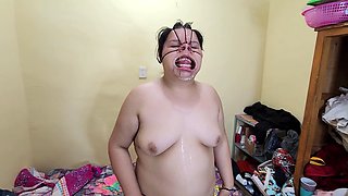 Closeup of a big ass getting hardcore anal action