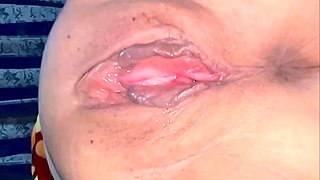 Amateur Pink Pussy: 80 days after losing her virginity.