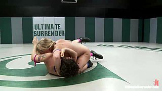 Titans Battle It Out In Non-Scripted Sex Wrestling Loser Got Fisted, Brutally Fucked By Winner. - Kink