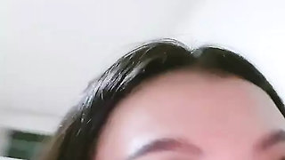 Olyviadara masturbates moving to the bathroom directly squirting