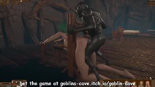 Sexy MILF Anal Breeding by Cave Goblins - Sosan Fucked Hard in Fantasy Hentai
