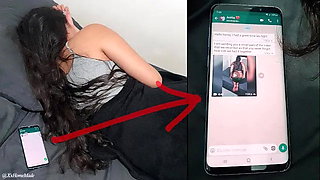Omg! What Did You Do! I Discovered This Video on My Girlfriend's Cell Phone.....