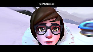 D.Va's Dreams and Desires: She Fucks The Soldier Then Got Her Pussy Destroyed By Multiple Cocks - 3D Realistic Animated