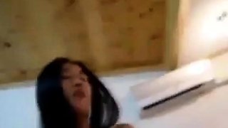 Cowgirl Style with an Amateur Chinese Beauty