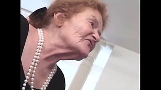 Granny Loves Young Dick and Cum on Tits - Hardcore GILF Action
